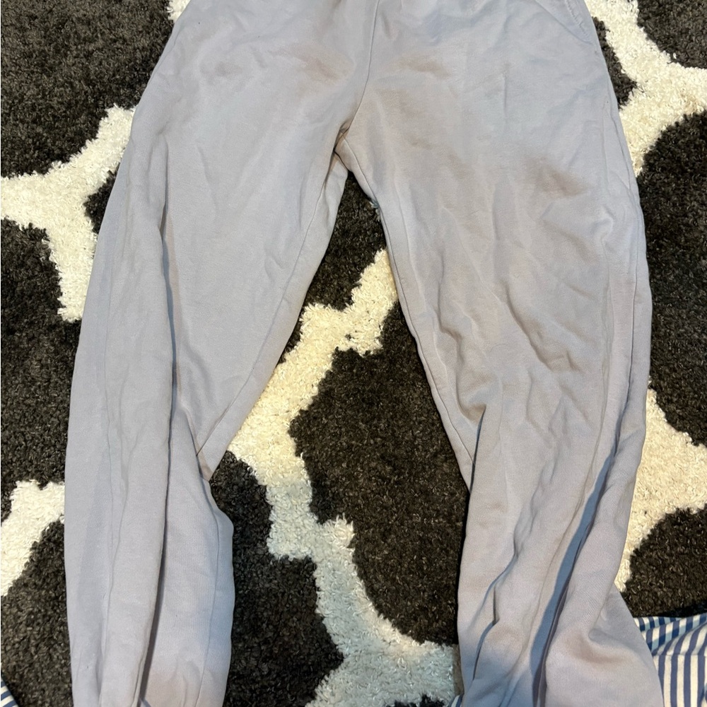 Light purple brandy sweats